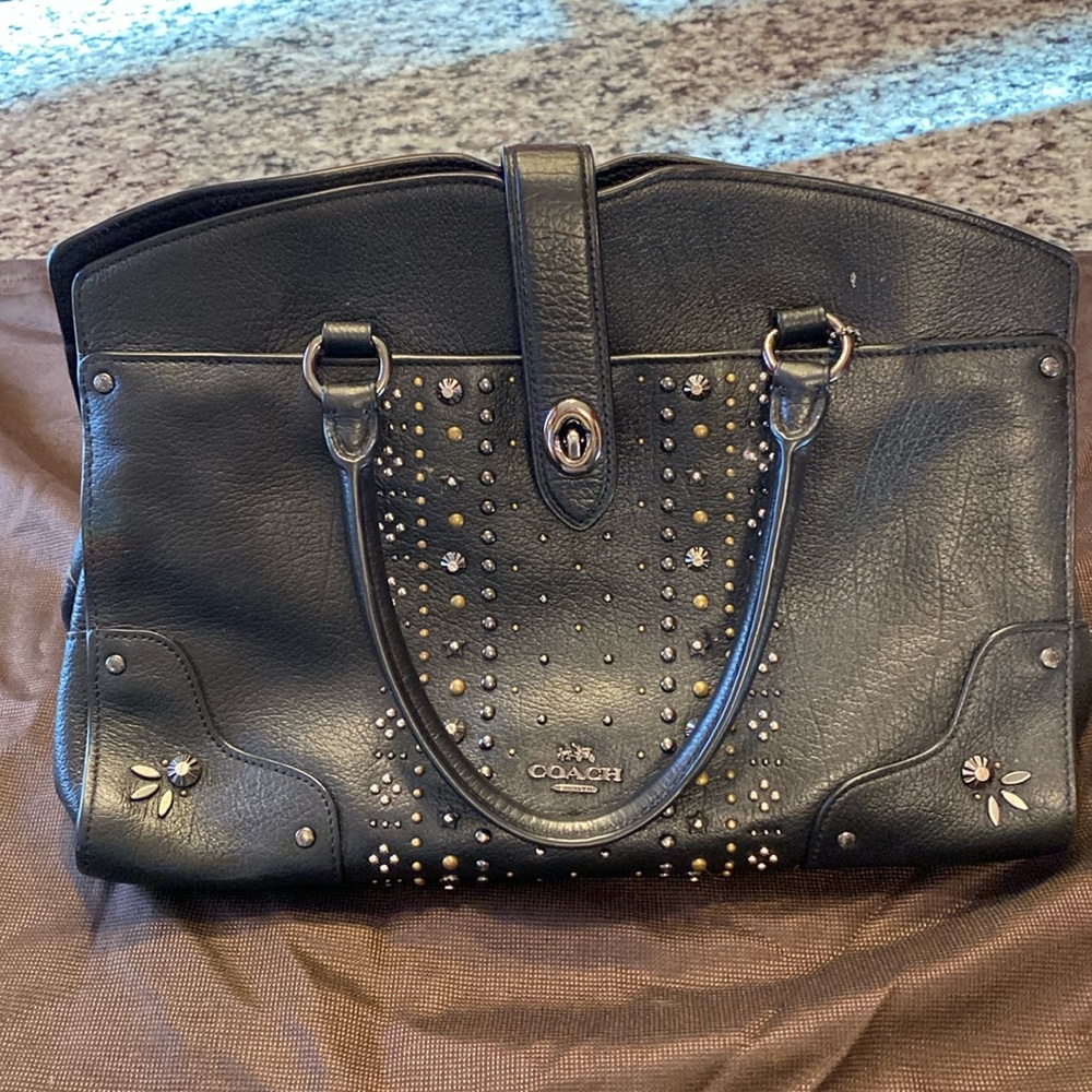 Authentic Coach leather bag